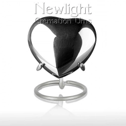 Silver Tear (3inch Heart)