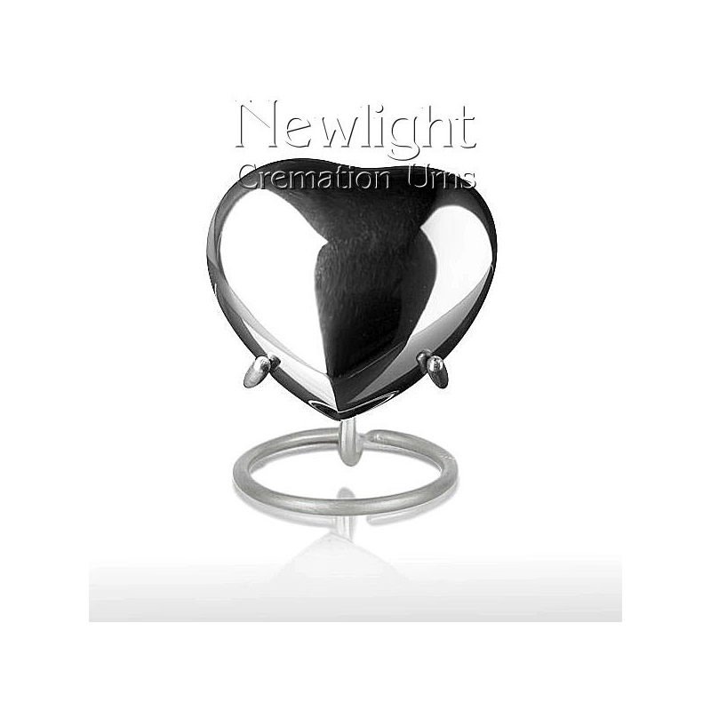 Silver Tear (3inch Heart)