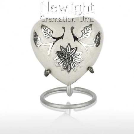 White Lotus Flower (3inch Heart)
