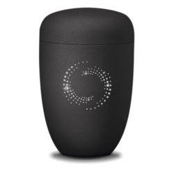 Black Crystal Cosmos Urn