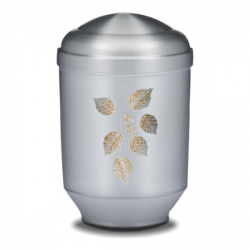 Frosted Leaves Urn