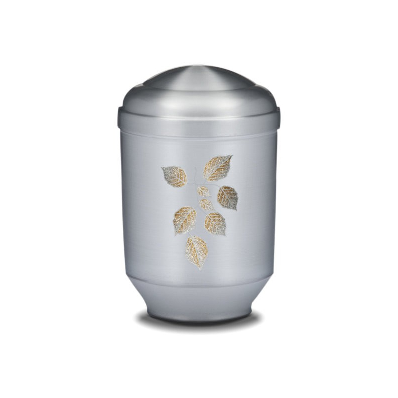Frosted Leaves Urn
