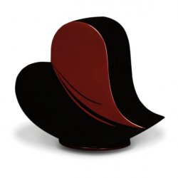 Golden Heart Urn