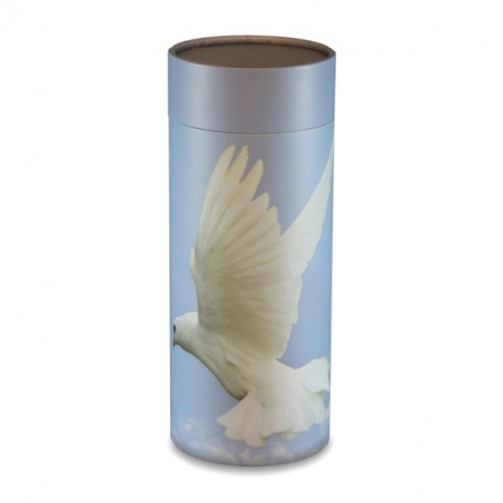 White Dove Scatter Tube - Large