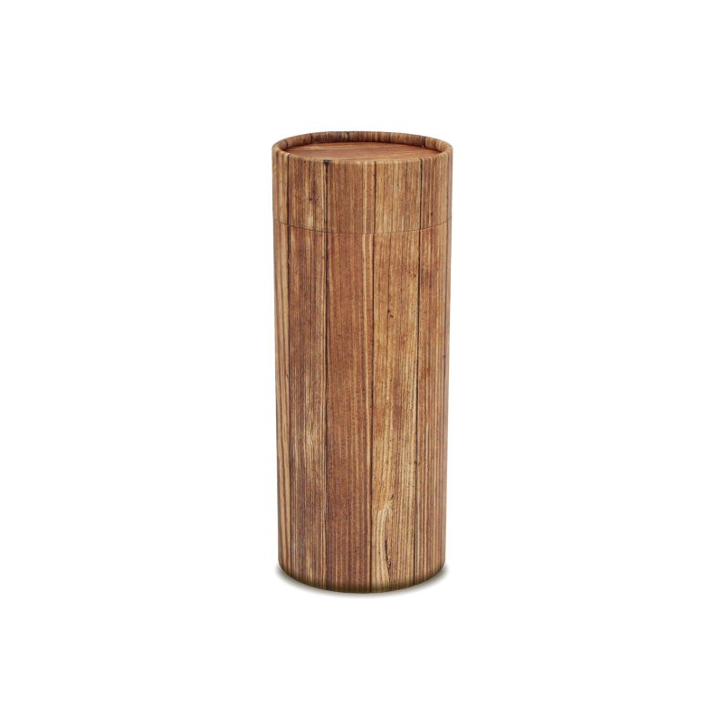 Rustic Wood Scatter Tube - Large