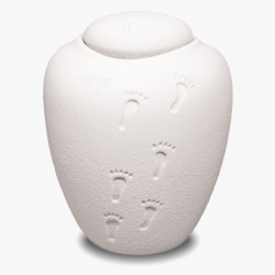 Oceane Quartz with Footprints Bio Urn         