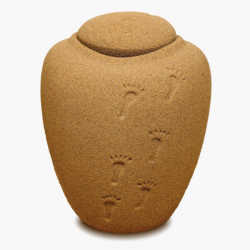 Oceane Sand with Footprints Bio Urn                             