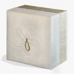 Embrace White Hemp Large Bio Urn         