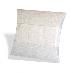 Journey Earthurn Bio Urn - Embossed White