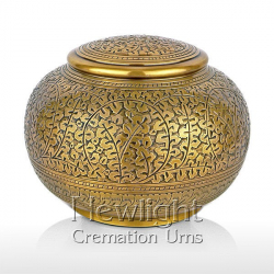 Autumn Gold Urn 