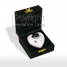  White Pearl Rose (3inch Heart)-1