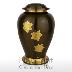 Autumn Leaves Urn