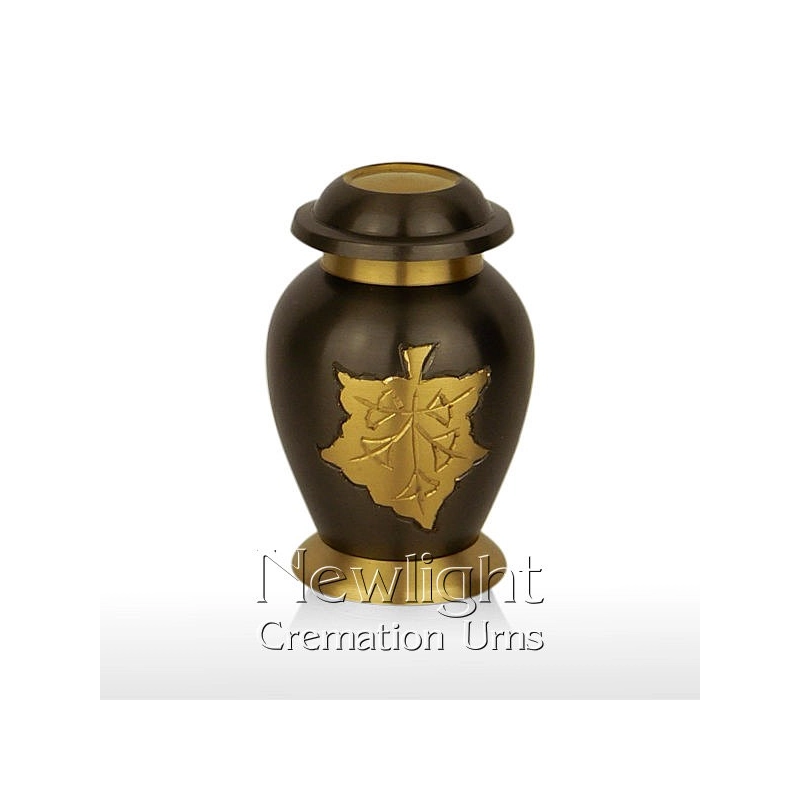 Autumn Leaves Mini Urn (3inch)