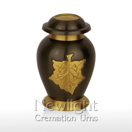 Autumn Leaves Mini Urn (3inch)